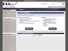 Tablet Screenshot of kilu.net